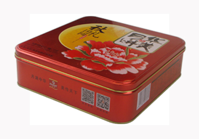 方形月饼铁盒