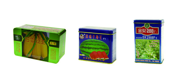 种子铁盒包装
