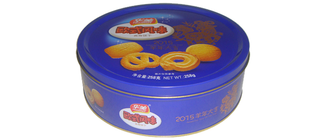 曲奇饼干铁盒包装