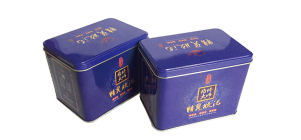 方形胶泥铁盒