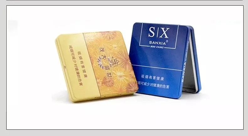 香烟铁盒包装