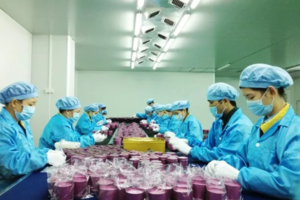 无尘铁盒包装车间