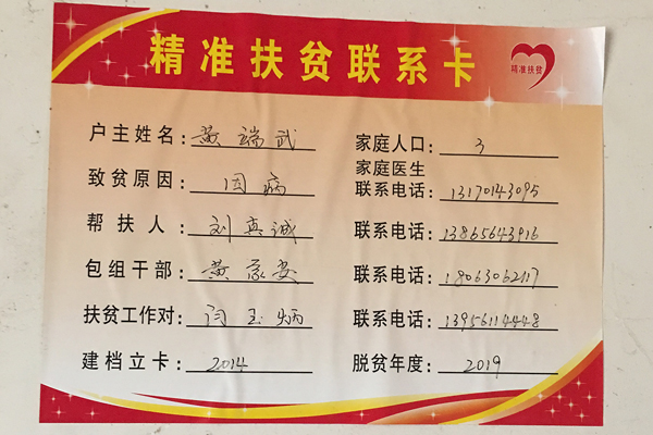 精准扶贫