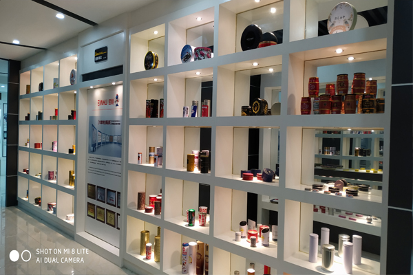 铁盒包装样品展示厅