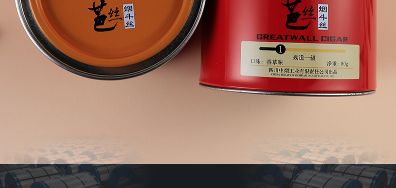 圆形易撕盖马口铁罐子包装
