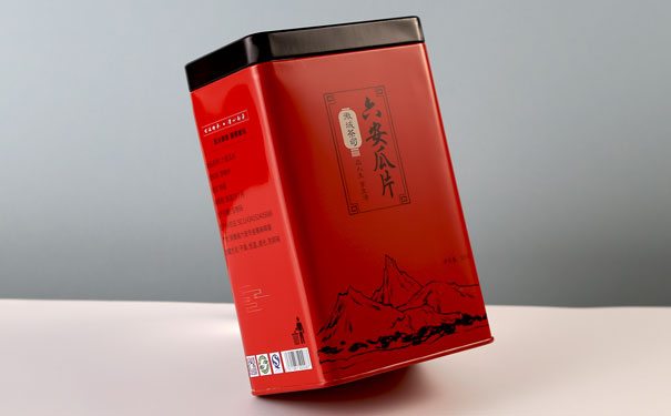 瓜片茶叶铁盒