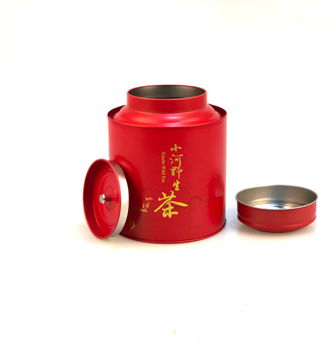 圆形茶叶铁罐 圆形茶叶铁罐