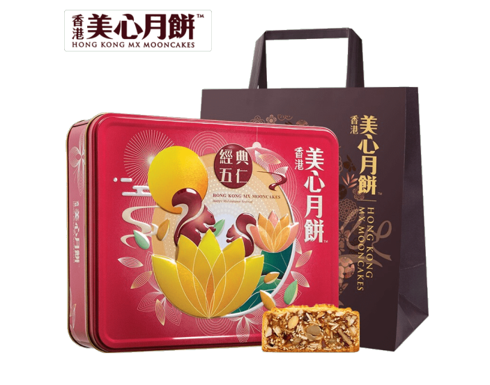 美心月饼铁盒包装