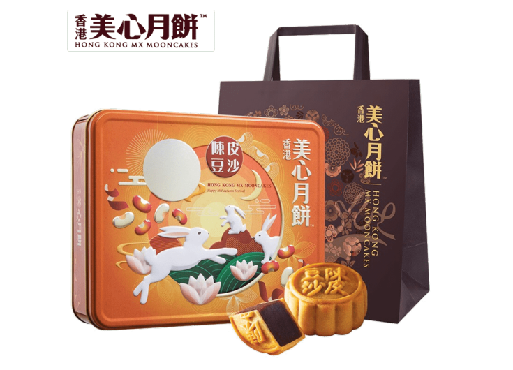 美心月饼铁盒包装