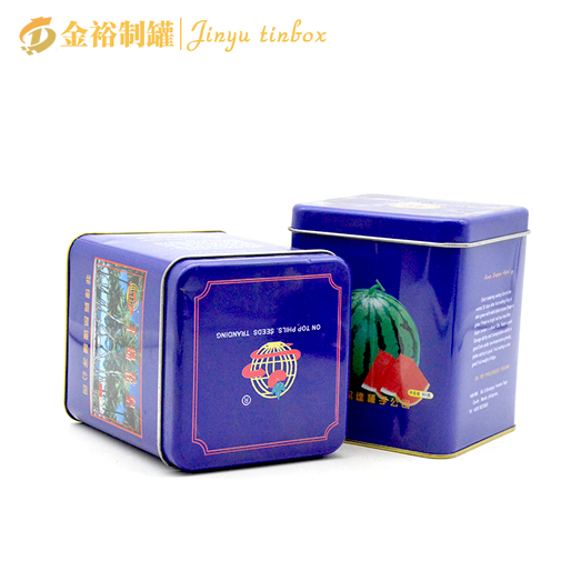 方形种子铁罐包装供应商