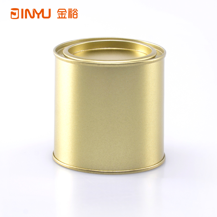 圆形铁盒,素铁通用铁盒