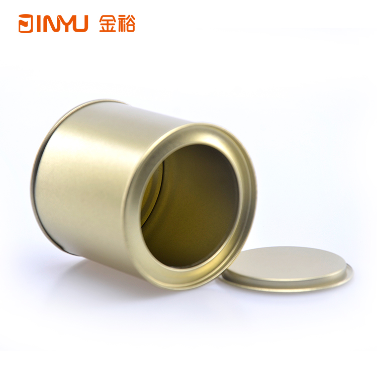 圆形铁盒,素铁通用铁盒