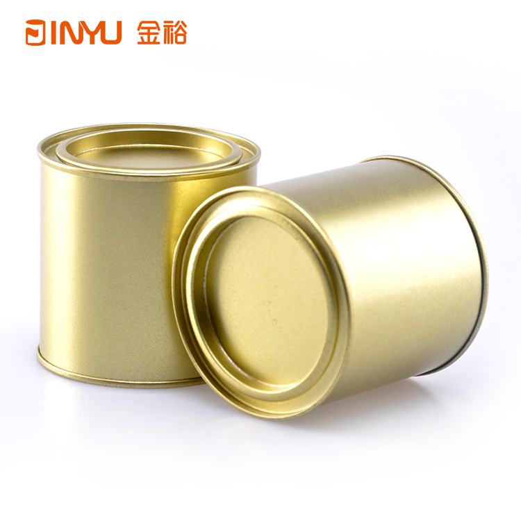 圆形铁盒,素铁通用铁盒