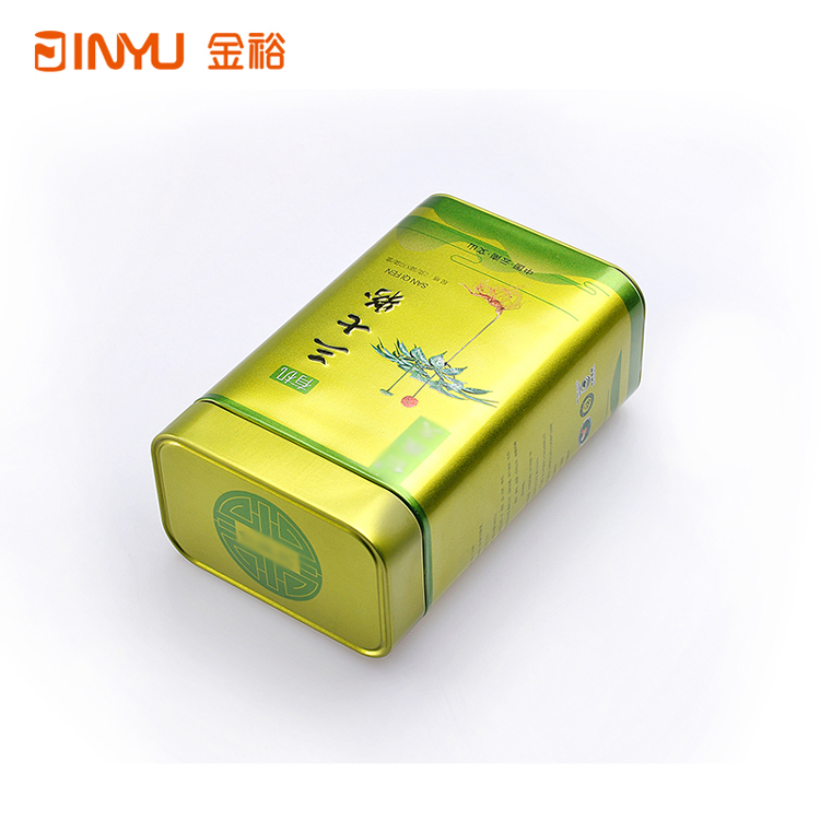柱状方形中药材铁盒包装